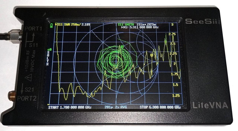UWB антенна 1880-4070/4200-5300MHz 9dBi, до 20 Вт, направленная сверхлегкая Yagi антенна, SMA-female Дніпро - зображення 5