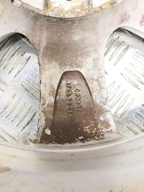 Диски титан комплект R17 SsangYong Korando C200 2.0 DIESEL 2010 (б/у) Київ - зображення 8