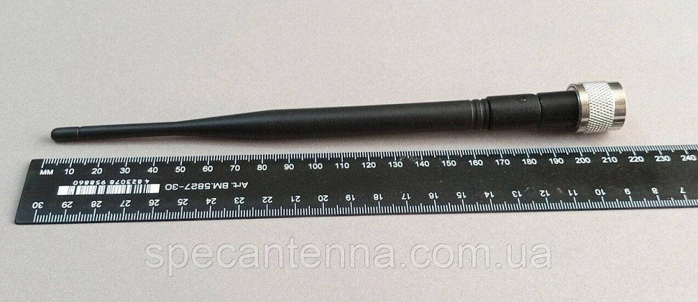 Антенна всенаправленная с N-male разъемом 890-1190/1430-2120 МГц 5 дБ 50 Вт Днепр - изображение 7