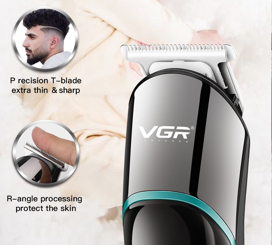 Триммер VGR V-291 GREEN 5 Вт зеленый Киев - изображение 2