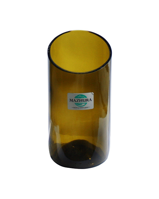 Ваза скляна Mazhura Vine MZ-706778 15х7.5 см Київ - зображення 1