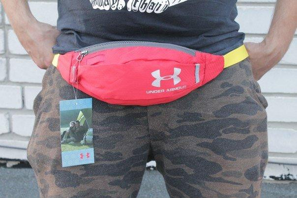 Поясная сумка Under Armour (красная) сумка на пояс Київ - зображення 4