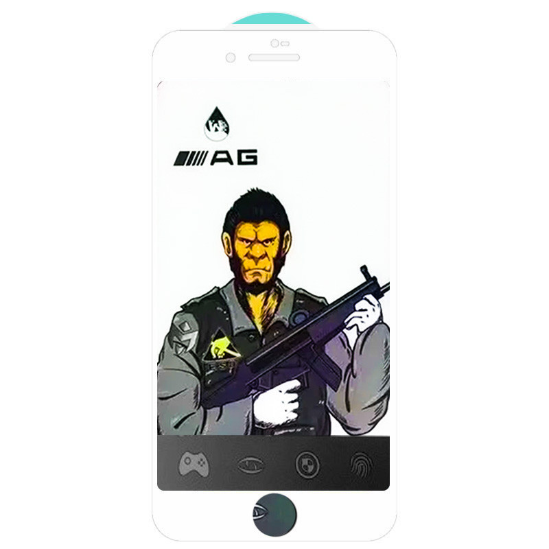 Защитное стекло 5D Anti-static Matte (тех.пак) для Apple iPhone 7 plus / 8 plus (5.5") Херсон - изображение 2