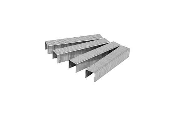 Скобы закаленные WERTVOLL R140 10 мм/10.6х1.25 мм 1000 шт FX-2210 Харків
