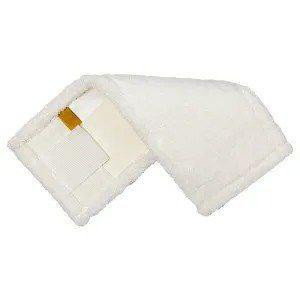 Моп (вкладка) микрофибра универсальный 50*13 см, с карманами + язык, белый У50.04КВ Київ - зображення 3