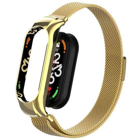 Ремешок Milanese Loop Design для Xiaomi Mi Band 8 Херсон