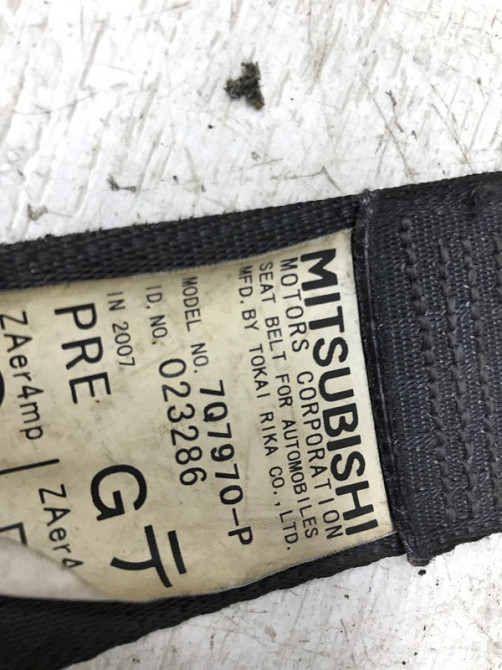 Ремень безопасности передний правый Mitsubishi Lancer 2007-2017 7000A410XA (Арт. 34611) Киев - изображение 6