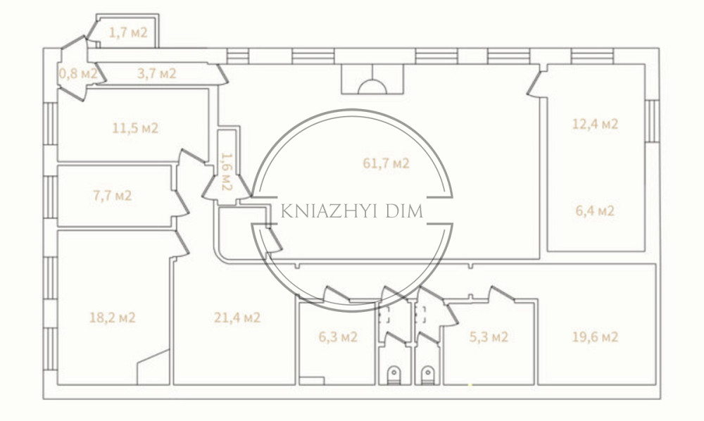 БЕЗ КОМІСІЇ. Офіс 200 кв.м. у бізнес-центрі, м. Тараса Шевченка.ГЕНЕРАТОР. №1418854 Киев - изображение 5