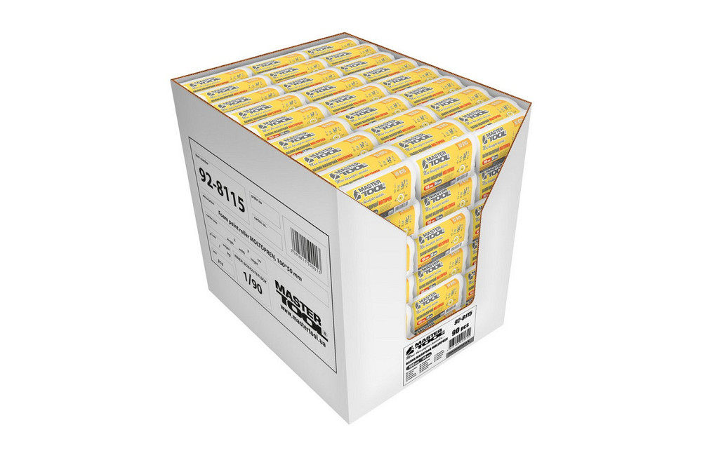 Валик малярный MASTERTOOL Moltopren 50/100 мм Ø 6 мм 92-8115_Р Харьков - изображение 4