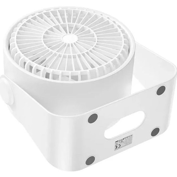 Вентилятор портативний Hoco HX66 Desktop Circulating Fan White Харків - зображення 5