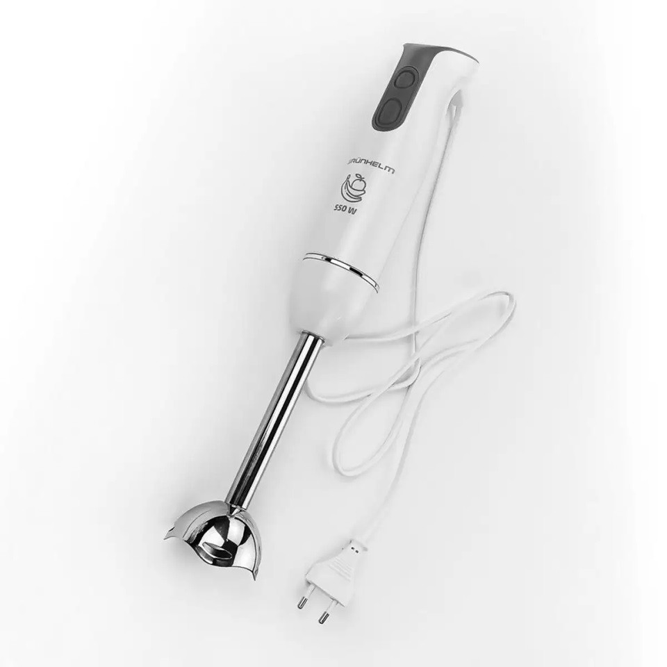 Блендер погружной Grunhelm EBS-550SW 550 Вт белый Киев - изображение 4