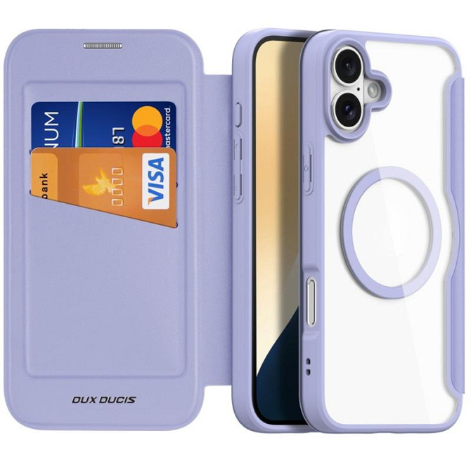 Чехол-книжка Dux Ducis Skin X Pro with MagSafe для Apple iPhone 16 (6.1") Херсон - зображення 7