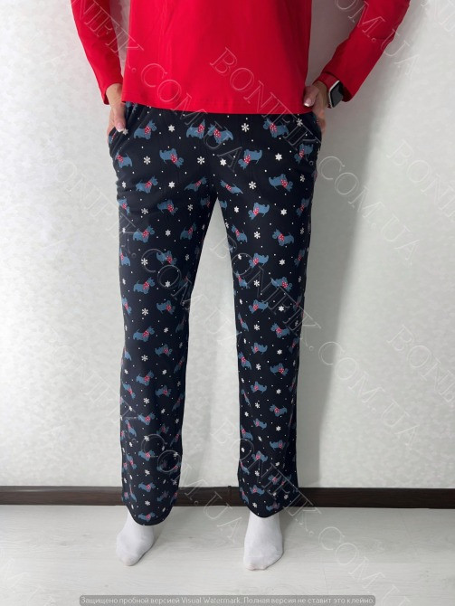 Женский комплект пижамы "Snowy Weather" (арт. LPK 0180/39/03) Кривий Ріг - зображення 6