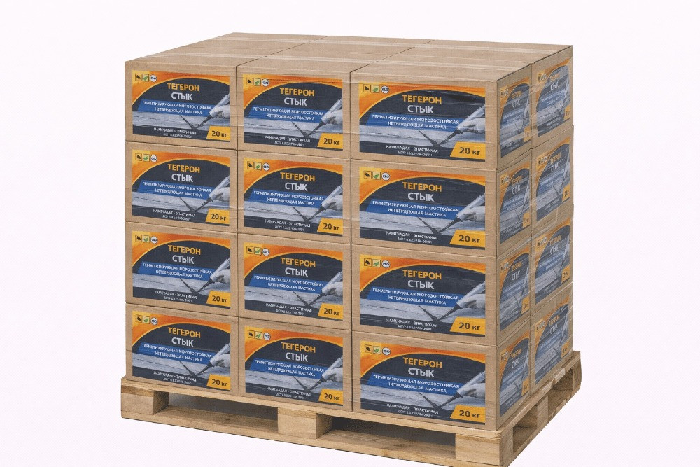 Тегерон Стык Экобит ящик 20 кг герметизирующая морозостойкая нетвердеющая мастика Дніпро - зображення 3