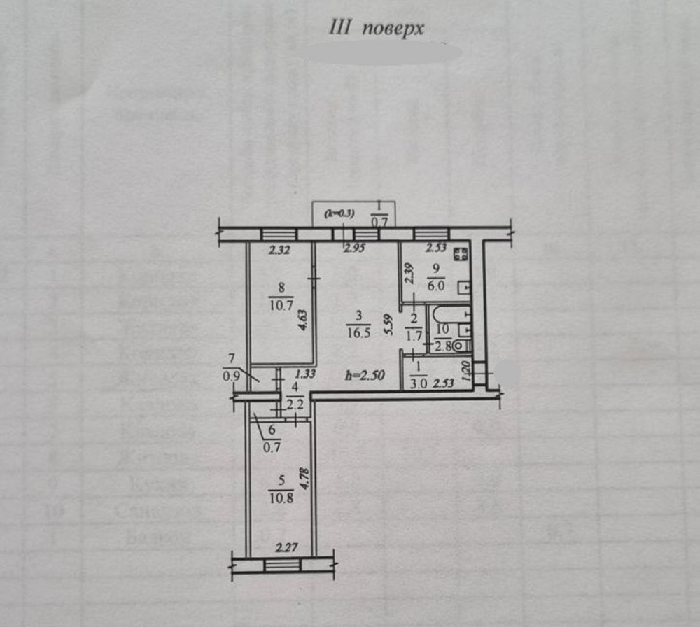 Продам 3-к квартиру в кирпичном доме на пр. Слобожанский Днепр - изображение 9