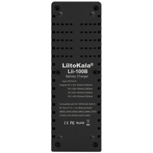 Зарядний пристрій Liitokala Lii-100B (Код товару:19339) Харьков - изображение 6