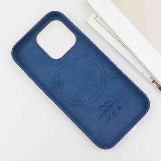 Чехол Silicone case (AAA) with Magsafe and Animation (button) для Apple iPhone 16 Pro Max (6.9") Херсон