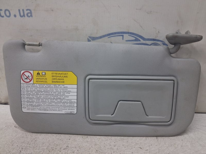 Козырек солнцезащитный правый Mitsubishi Lancer 2007-2017 7620A440HA (Арт. 82996) Киев - изображение 1