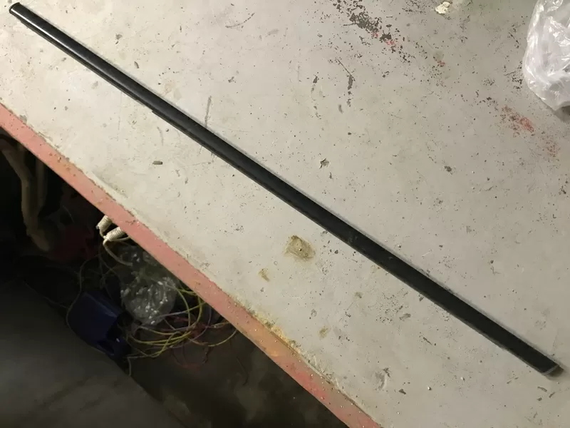 Бу молдинг стекла наружный Renault Megane 2, 8200121024, задней левой двери , кузов универсал Кропивницький - зображення 1