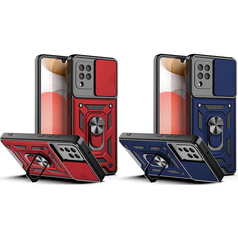 Ударопрочный чехол Camshield Serge Ring для Samsung Galaxy A22 4G / M32 Херсон - зображення 7