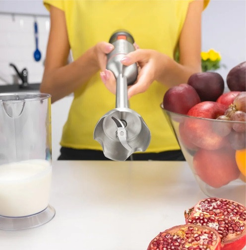 Блендер погружной Zelmer ZHB4650 1400 Вт серебристый Киев - изображение 5