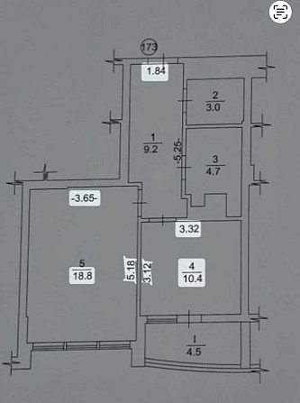 продажа 1-к квартира Броварский, Бровары, 35000 $ Бровари - зображення 9