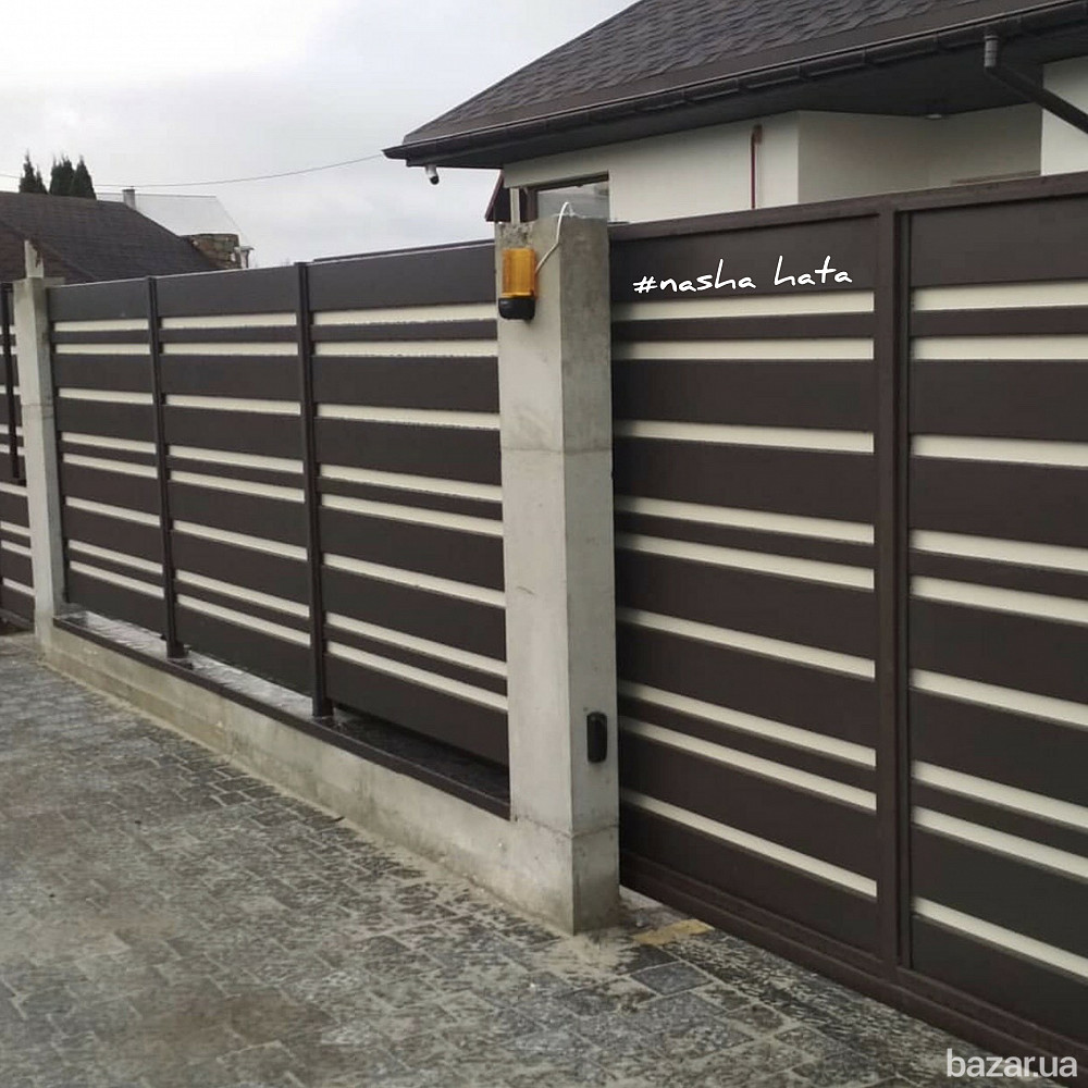 Вуличні в"їзні ворота в Черкасах купити Черкассы - изображение 2