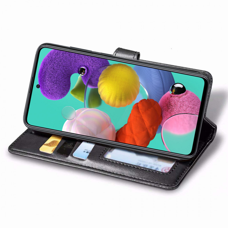 Кожаный чехол-книжка GETMAN Gallant (PU) для Samsung Galaxy A51 Херсон - зображення 3