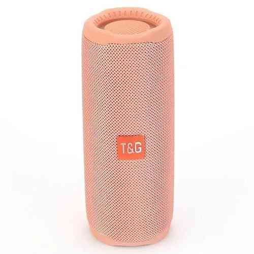 Колонка портативная Bluetooth T&G TG365 pink розовая Київ