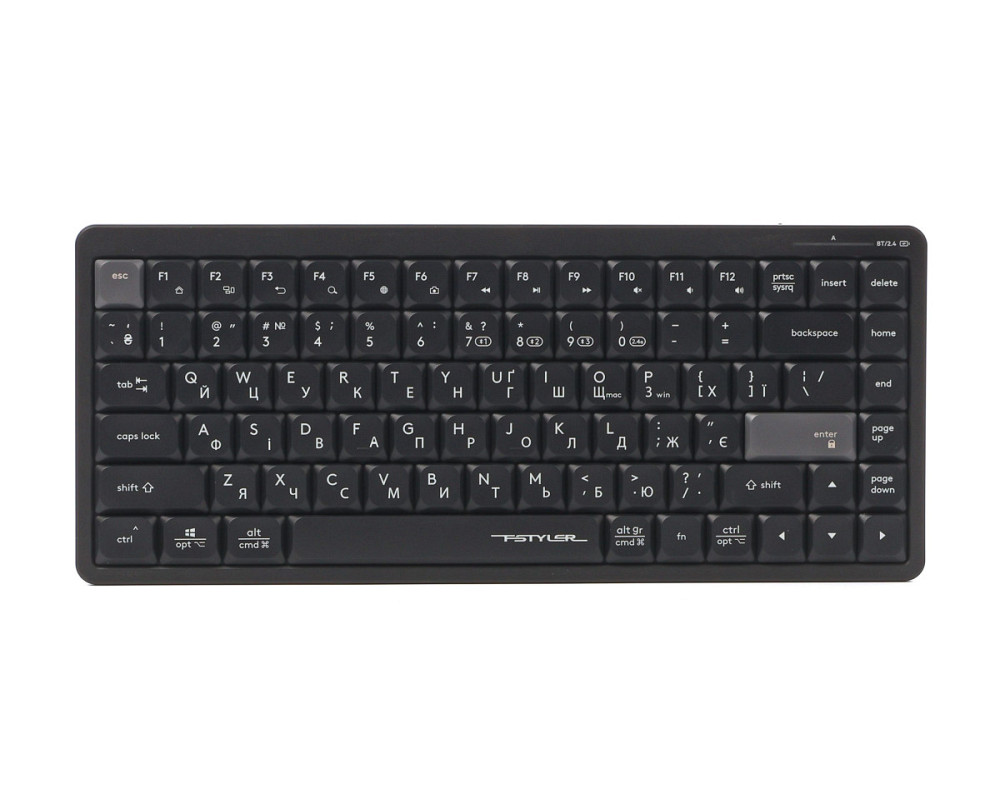 Клавиатура беспроводная A4Tech Fstyler FBX53C(Black) черная Київ - зображення 1