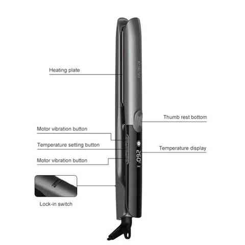 Выпрямитель для волос IPARAH P-112 65 Вт черный Киев