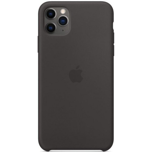 Apple Silicone Case iPhone 11 Pro Max Black (Код товару:13033) Харків - зображення 1