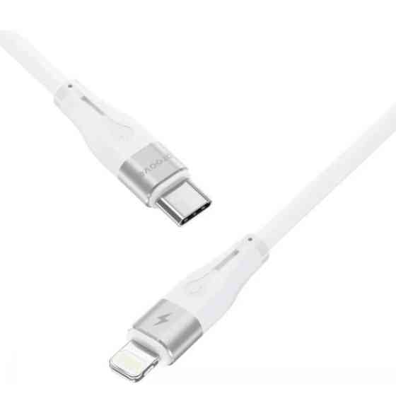 Кабель Proove Soft Silicone Type-C to Lightning 27W 1m White (CCSO27002102) (Код товару:40374) Харків