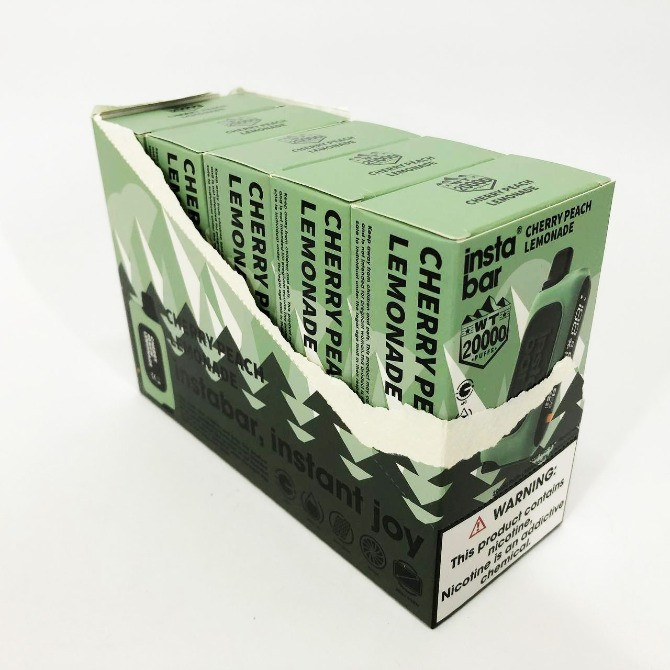 • Лимонад Вишня Персик • Сигарета InstaBar WT 20000 тяг Киев - изображение 5