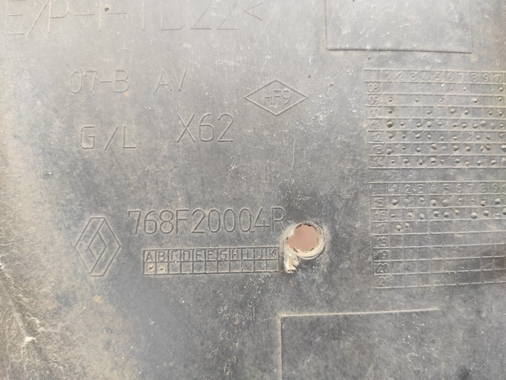 Накладка кузова задняя левая Renault Master III 2010-2019 (768F20004R) Ковель - зображення 2