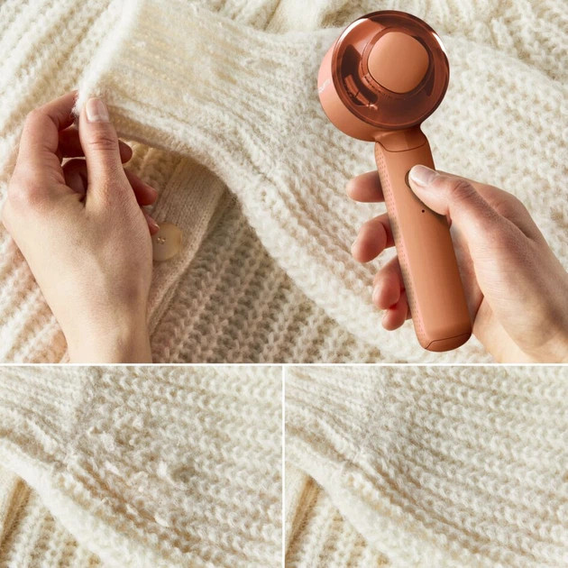 Машинка для удаления катышков Rowenta JA8001E0 терракотовая Київ - зображення 6