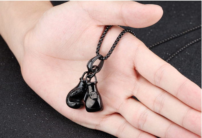 Брелок - Боксерская перчатка на ключе Черный (код 00268) Київ - зображення 6
