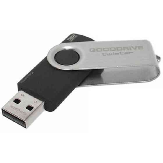 Флеш пам'ять GOODRAM UTS2 (Twister) 8GB Black (UTS2-0080K0R11) (Код товару:29589) Харків