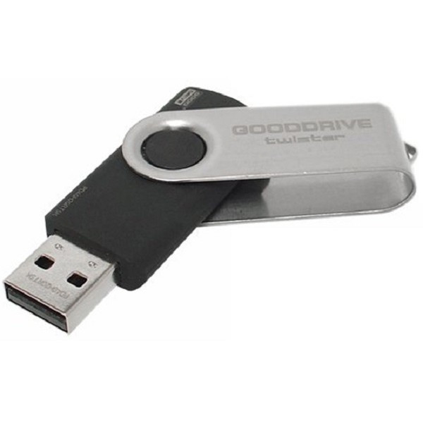 Флеш пам'ять GOODRAM UTS2 (Twister) 8GB Black (UTS2-0080K0R11) (Код товару:29589) Харків - зображення 3