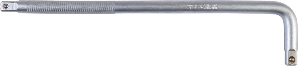 Вороток L-Type MASTERTOOL ½" 400 мм CrV 78-0240 Харків - зображення 1