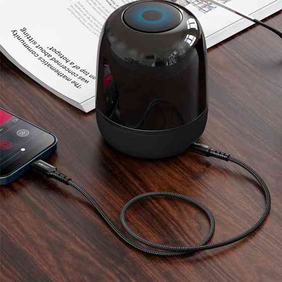 Аудио кабель Aux Acefast C1-06 (Lightning to AUX 3.5mm) (1m) Херсон