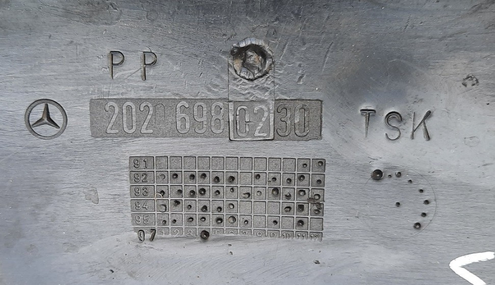 2026980230 Защита арок передняя Правый (подкрылок) Mercedes W202 2026980130 Днепр - изображение 2