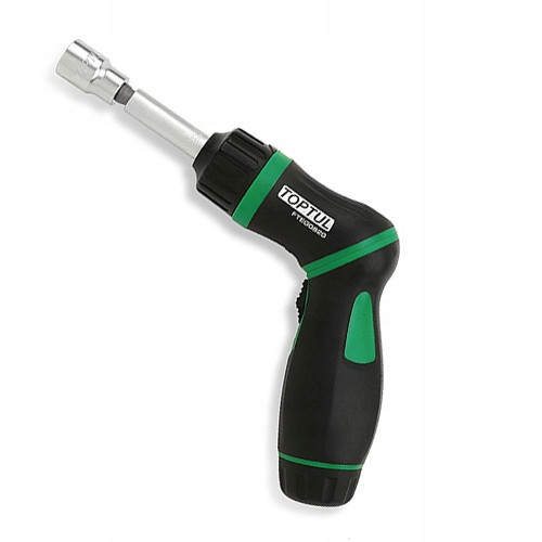 Набор торцевых головок и бит TOPTUL 1/4" с трещоточной отверткой GAAI5401 Харьков - изображение 2