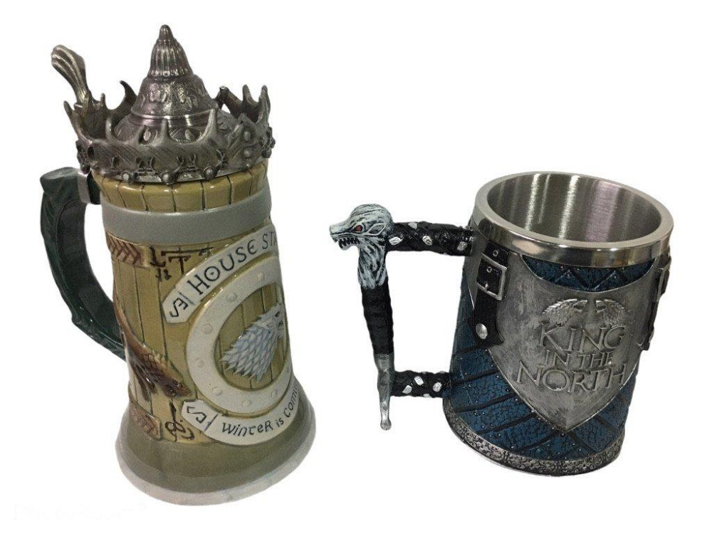 Подарочный набор Кухоль Игра Престолов Дом Старков и Король (код 00349) Київ - зображення 3