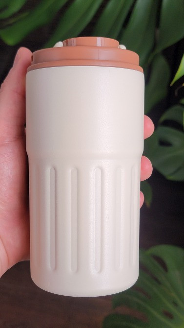 Термочашка з датчиком температури COFFEE 450 мл Кременчук - зображення 1