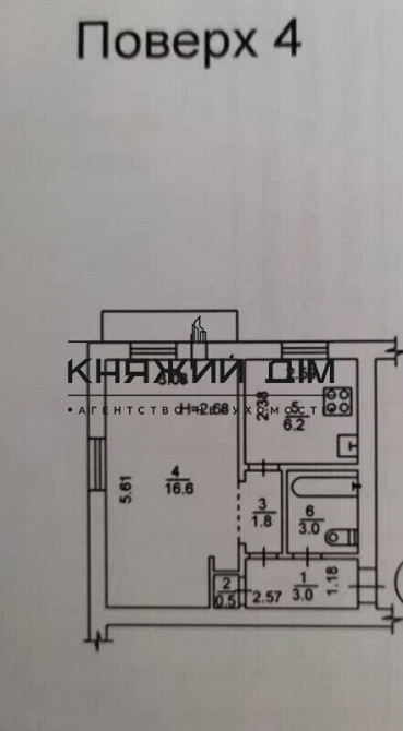Продаж 1-кімнатної квартири в Солом'янському районі. № 21146513 Киев - изображение 2