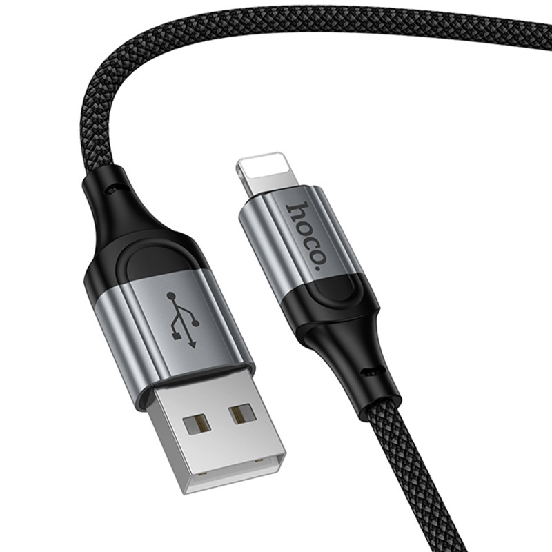 Дата кабель Hoco X121 Nuevo USB to Lightning 2.4A (1.5m) Херсон - изображение 7