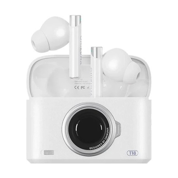 Bluetooth-гарнітура Onikuma T18 White Харьков - изображение 1