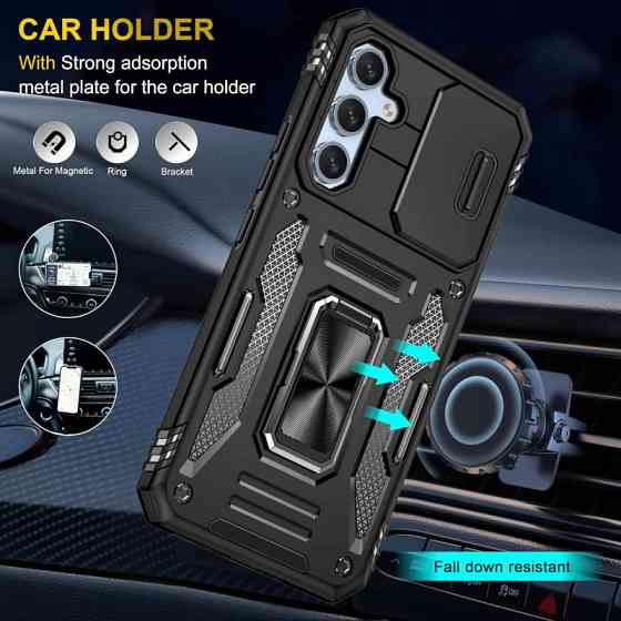 Ударопрочный чехол Camshield Army Ring для Samsung Galaxy A36 5G / A56 5G Херсон