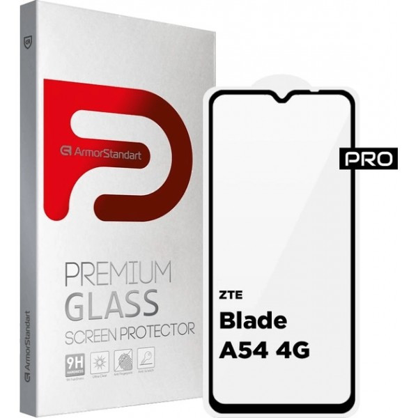 Захисне скло ArmorStandart для ZTE Blade A54 Black (Код товару:35274) Харків - зображення 2